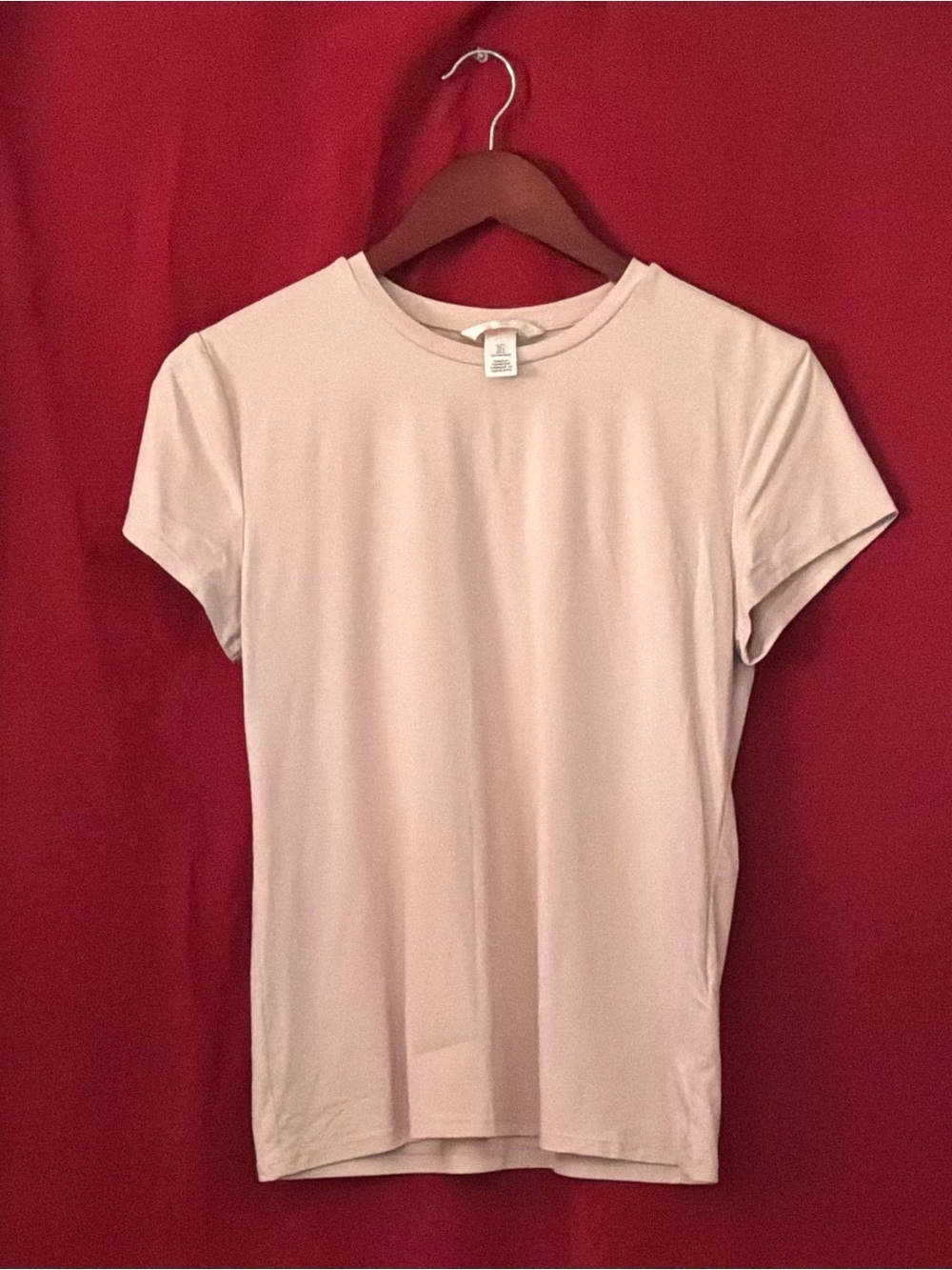 Classic Crewneck Tee - Light Pink